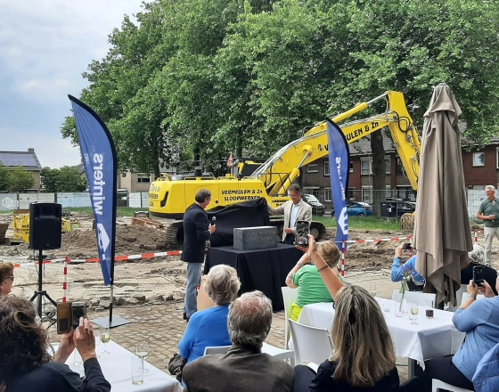 Officieel startsein nieuwbouw in Oudenbosch
