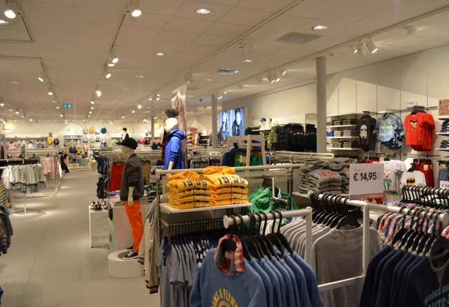 H&M winkels landelijk 2013